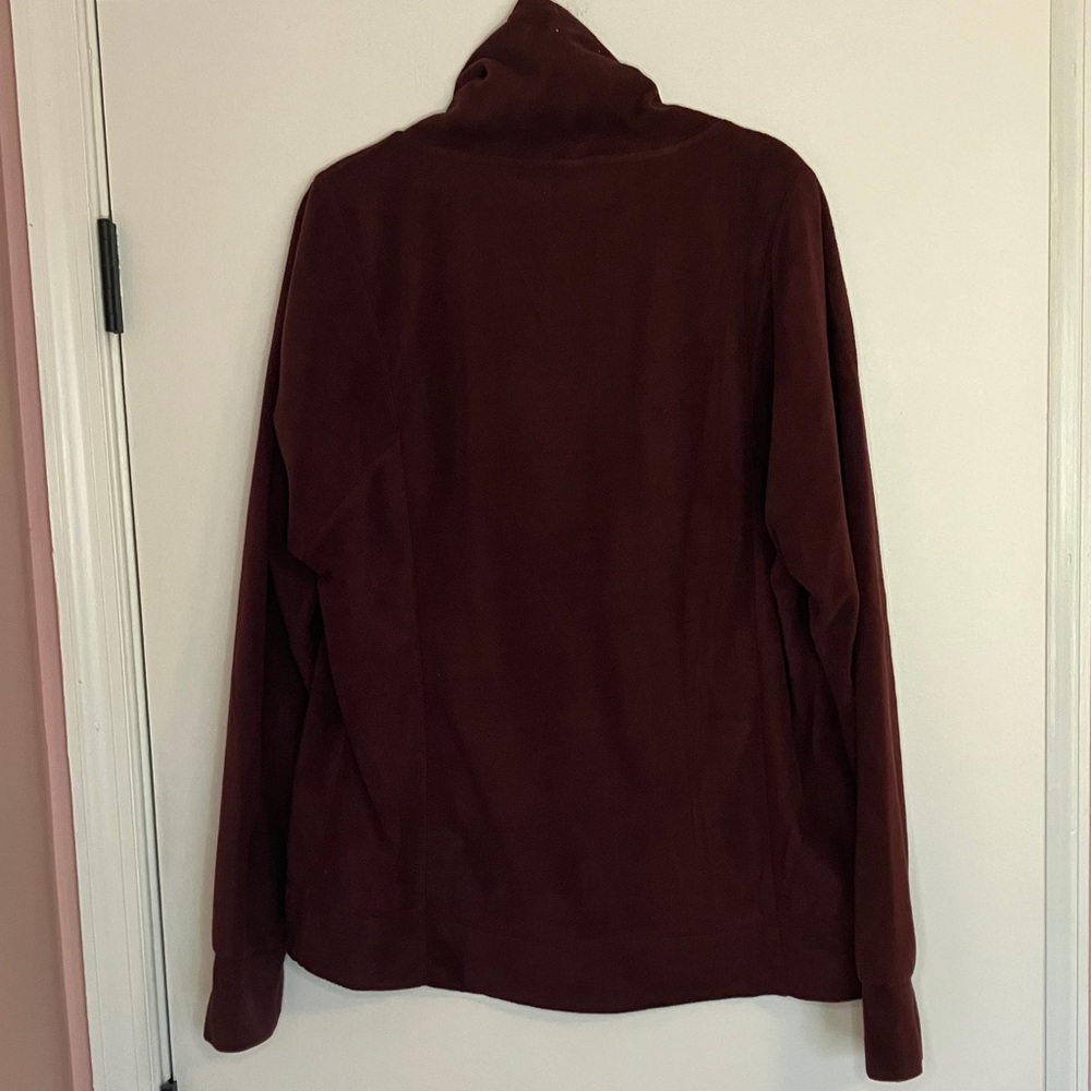 Ocean + Coast Maroon Fleece Pullover - Picture 2 of 6